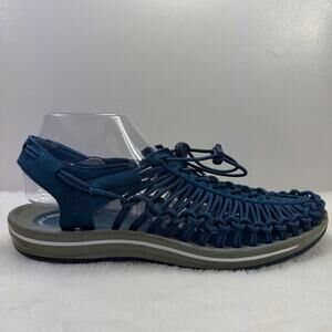 KEEN UNEEK Sandals Men’s Blue Water Sport Hiking Slip-On Size 11